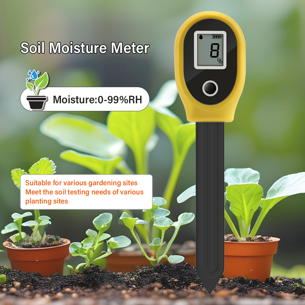 Ultra-Fast Backlit Soil pH & Moisture Tester – Accurate, Portable, For Home and Professional Gardeners